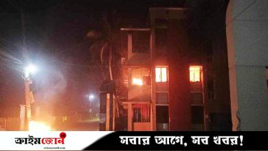 পিরোজপুরে আ. লীগ সভাপতির বাড়িতে আগুন