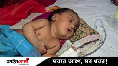 বরিশালে প্রতিবন্ধী নবজাতককে গভীর রাতে সড়কে ফেলে গেলেন স্বজনরা