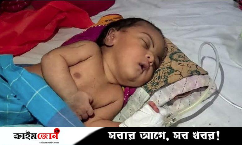 বরিশালে প্রতিবন্ধী নবজাতককে গভীর রাতে সড়কে ফেলে গেলেন স্বজনরা
