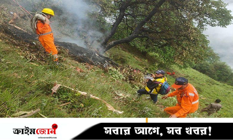 ভারতের উত্তরাখণ্ডে ৭ আরোহী নিয়ে হেলিকপ্টার বিধ্বস্ত