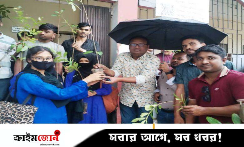 সোনাগাজীতে ছাত্রদলের বৃক্ষ রোপণ ও বিতরণ কর্মসূচি