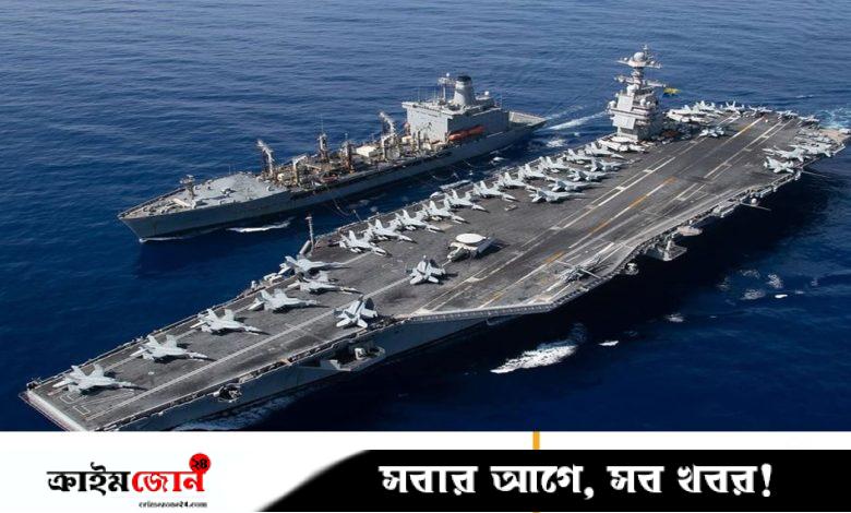 ইরানের দিকে যাচ্ছে মার্কিন রণতরী