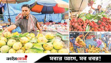 বাজারে ভরপুর ফল, দামে স্বস্তি