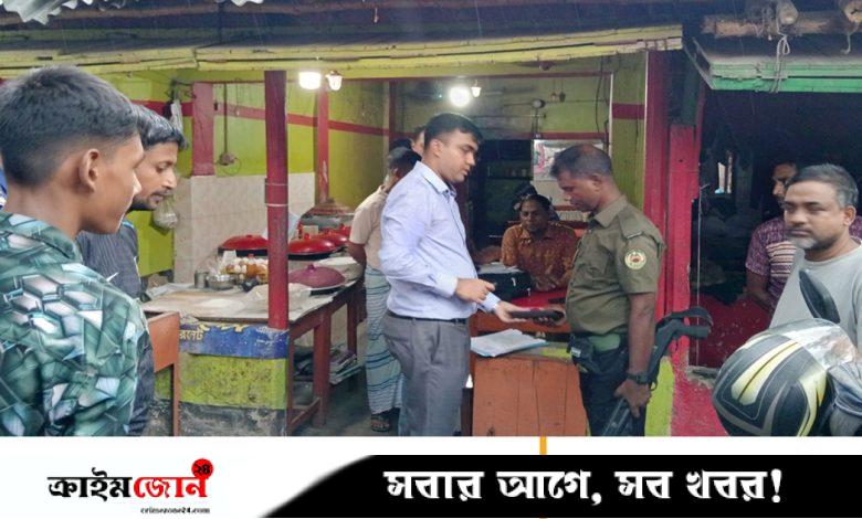 হোটেলে ১০ কেজি মরা মুরগি, মালিককে জরিমানা