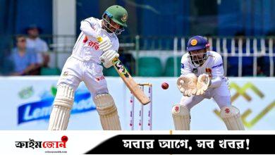 লঙ্কানদের উইকেট উপহার দিয়ে লাঞ্চে বাংলাদেশ