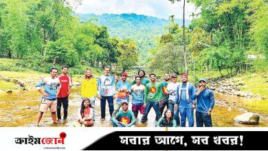 জীবনরক্ষার সামগ্রী ছাড়াই বিপজ্জনক ভ্রমণে পর্যটক