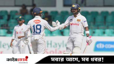 অবশেষে শ্রীলঙ্কাকে অলআউট করতে পারল বাংলাদেশ, তাইজুলের ৫