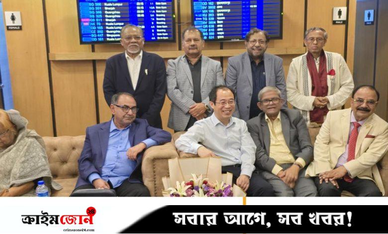 চীন সফর শেষে দেশে ফিরল বিএনপির প্রতিনিধি দল