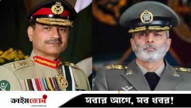 আসিম মুনিরকে ফোন করে ধন্যবাদ জানালেন ইরানের সেনাপ্রধান