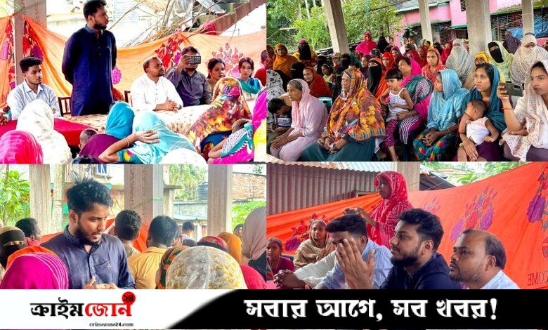 এনসিপি বরিশাল জেলার যুগ্ম সমন্বয়কারী, মির্জা তামিম হাসান এর নেতৃত্বে উঠান বৈঠক অনুষ্ঠিত ।