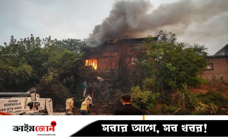 তুরস্কে দাবানলে নিহত ১০