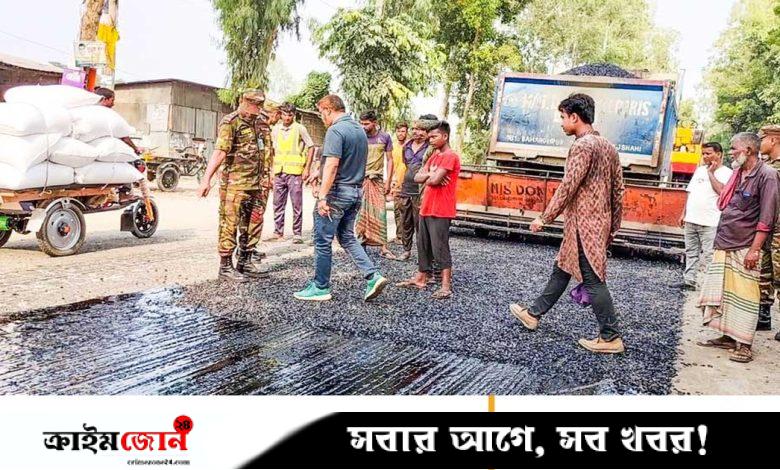রংপুরের ১০ কিমি সড়কে ৬৩৬৫ টন পাথর উধাও