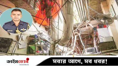 ইজেক্ট করার পর এক ঘণ্টা পড়েছিলেন পাইলট