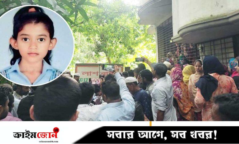 গ্রামের বাড়িতে চিরনিদ্রায় ছোট্ট রাইসা মনি