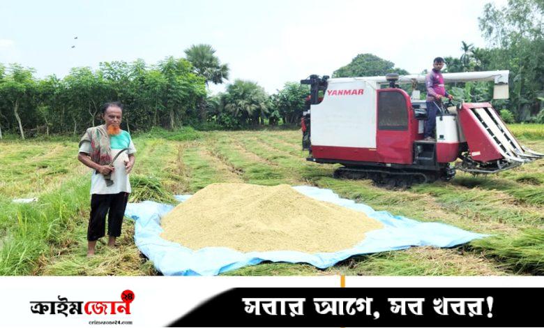 ‘সিদা ৫৫৫’ জাতের ধান চাষ করে পেলেন স্মার্ট কৃষকের পরিচিতি