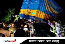 লক্ষ্মীপুরে কাভার্ড ভ্যান-সিএনজির মুখোমুখি সংঘর্ষে নিহত ১, আহত ৫