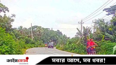 মহাসড়কের বাঁকে মৃত্যুফাঁদ