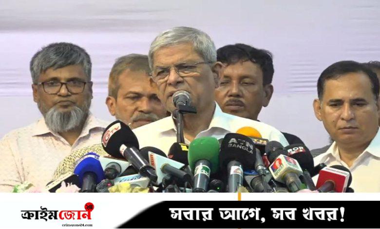 বিদেশ থেকে মানুষ ভাড়া করে এনে দেশ চালানো যায় না: মির্জা ফখরুল