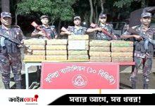 কুমিল্লা সীমান্তে কোটি টাকার ভারতীয় বাজি ও রেণু জব্দ