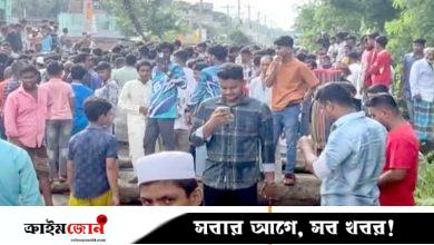 রায়পুরে বাসের ধাক্কায় মাদ্রাসাছাত্রী নিহত, আড়াই ঘণ্টা সড়ক অবরোধ বিক্ষুব্ধ এলাকাবাসীর