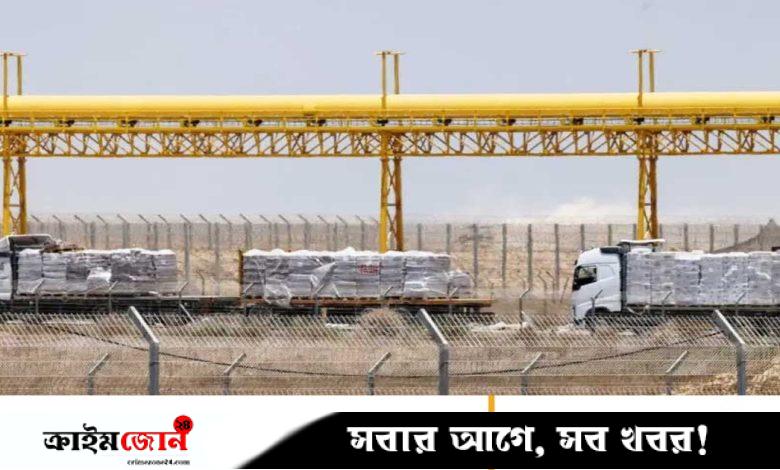 গাজায় প্রবেশের অপেক্ষায় ৬ হাজার ত্রাণবাহী ট্রাক, ঢুকতে দিচ্ছে না ইসরায়েল