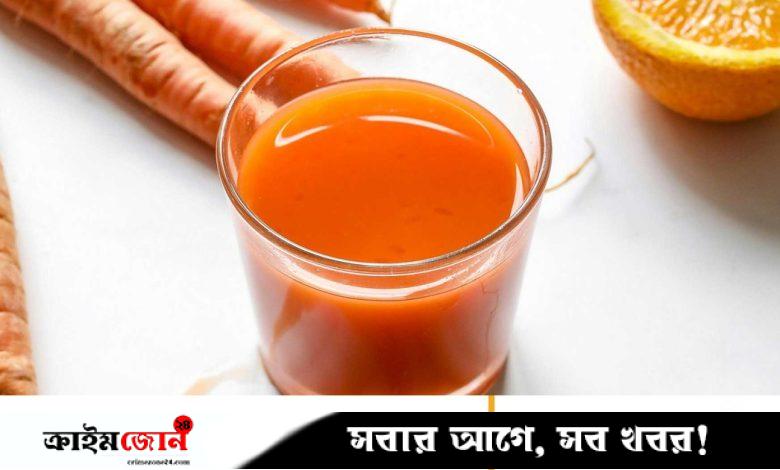 গাজরের রসের সাত উপকারিতা