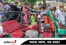 বগুড়ায় কাভার্ড ভ্যানের ধাক্কায় অটোরিকশার ২ যাত্রী নিহত, আহত ৩