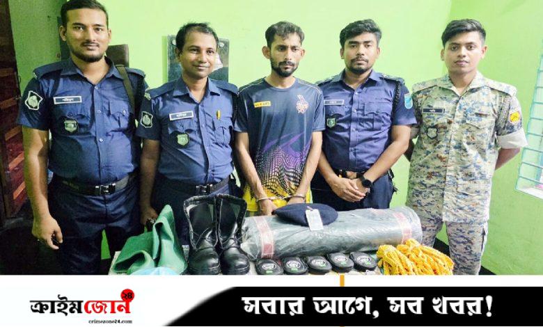 গোপালগঞ্জে কারাগার থেকে হাতকড়া-পোশাক চুরি, কারারক্ষী গ্রেপ্তার