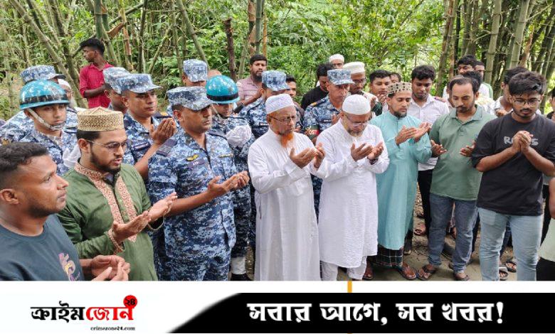 মাইলস্টোন দুর্ঘটনায় নিহত মাহতাবের সমাধিতে বিমানবাহিনীর শ্রদ্ধা