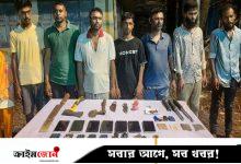 বাগেরহাটে সেনাবাহিনীর অভিযানে অস্ত্র, মাদকসহ আটক ৮