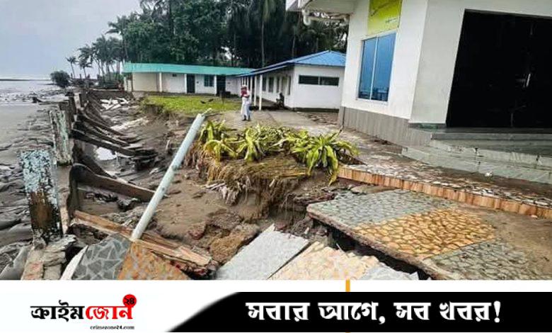 জোয়ারের পানির ঢেউয়ে সেন্ট মার্টিনের ১১ হোটেল-রিসোর্ট ক্ষতিগ্রস্ত