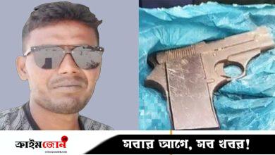 সিরাজগঞ্জে পিস্তল উঁচিয়ে ট্রাকে চাঁদাবাজি, পিটুনি দিয়ে পুলিশে সোপর্দ