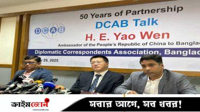 মার্কিন পাল্টা শুল্কের চাপের মুখে বাংলাদেশকে সহায়তার আশ্বাস চীনের