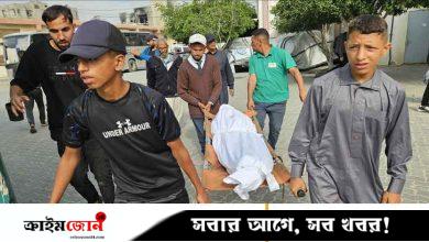 গাজায় ইসরায়েলি আগ্রাসনে গাজায় নিহত ছাড়াল ৬০ হাজার