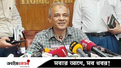 ৫ আগস্ট ঘিরে দেশের কোনো নিরাপত্তা ঝুঁকি নেই: স্বরাষ্ট্র উপদেষ্টা