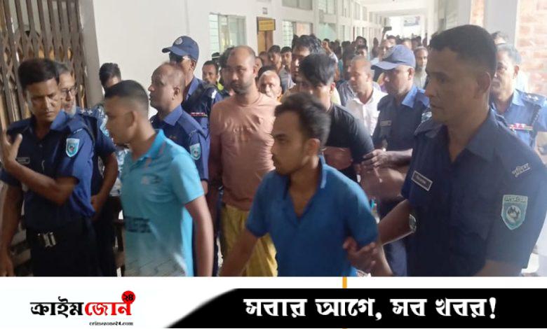 গ্রেপ্তার পাঁচজন কারাগারে, রিমান্ড শুনানি কাল