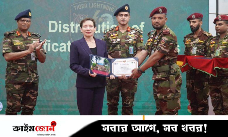 শেষ হলো বাংলাদেশ ও যুক্তরাষ্ট্র সেনাবাহিনীর ‘টাইগার লাইটনিং’ মহড়া
