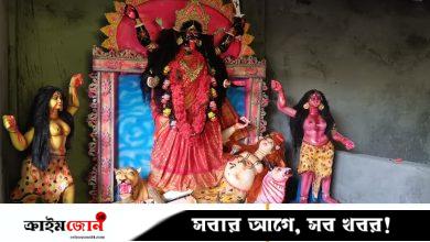 ফরিদপুরে মন্দিরের প্রতিমা ভাঙচুর