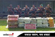 গারো পাহাড়ের সীমান্ত এলাকা থেকে ৪১ লাখ টাকার ভারতীয় পণ্য ও গরু জব্দ