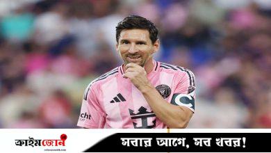 রাজার মতো ফিরলেন মেসি, মায়ামির রুদ্ধশ্বাস জয়