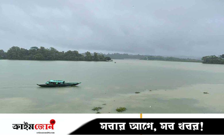 কাপ্তাই লেকে পানির উচ্চতা প্রায় ১০৬ ফুট, ডুবেছে নিম্নাঞ্চল