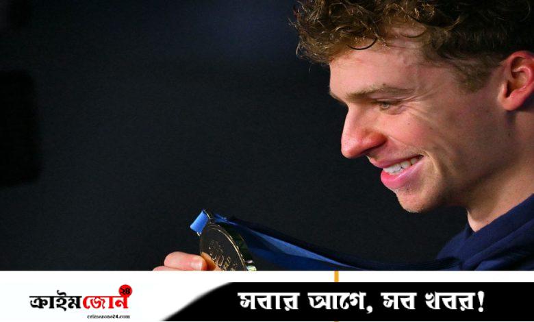 বিশ্ব রেকর্ড গড়ার পর সোনাও জিতলেন ‘ম্যাজিক’ মারশাঁ