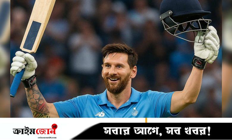 ভারতে কোহলিদের বিপক্ষে ক্রিকেট ম্যাচে লড়বেন মেসি
