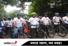 জুলাই অভ্যুত্থানের বর্ষপূর্তিতে ডিএসসিসির সাইকেল র‍্যালি