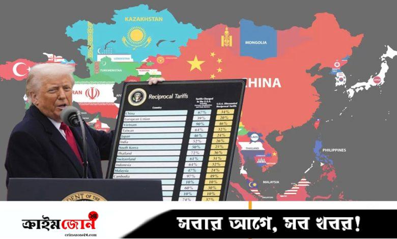 ট্রাম্পের শুল্কে সবচেয়ে ক্ষতিগ্রস্ত হবে এশিয়ার যেসব দেশ