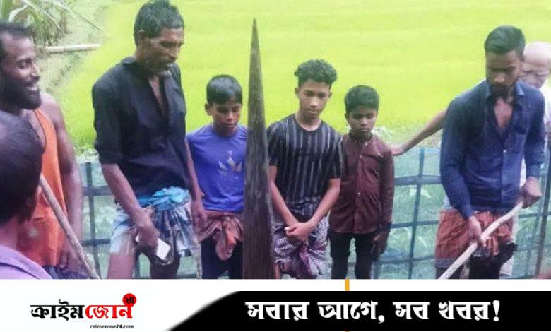 একে একে হারিয়ে যায় ৫ ছাগল, ২০ ফুট লম্বা অজগরকে পিটিয়ে হত্যা