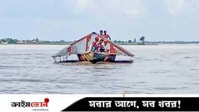 তিস্তার পানি কমছে, বাড়ছে ভাঙন