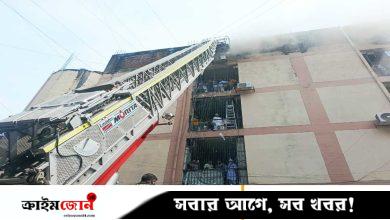 রাজধানীর গুলিস্তানে সুন্দরবন স্কয়ার মার্কেটে আগুন