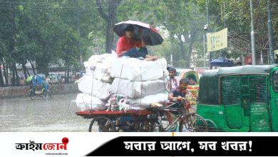 ৩ বিভাগে ভারী বৃষ্টির পূর্বাভাস, গরম কেমন থাকবে জানাল আবহাওয়া অধিদপ্তর