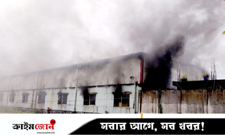 মানিকগঞ্জে ব্যাগের কারখানায় আগুন, ৬৫ কোটি টাকার ক্ষতি